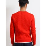 ビエラヤーン ケーブル編みクルーネックニット | TAKA-Q MEN | 詳細画像4