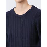 ふわもち ケーブル クルーニット | TAKA-Q MEN | 詳細画像33 