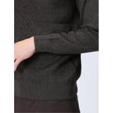 ストレッチウォッシャブル ふわもち編地MIX クルーニット | TAKA-Q MEN | 詳細画像21 