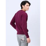 ストレッチウォッシャブル ふわもち編地MIX クルーニット | TAKA-Q MEN | 詳細画像28 