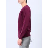 ストレッチウォッシャブル ふわもち編地MIX クルーニット | TAKA-Q MEN | 詳細画像30 