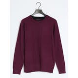 ストレッチウォッシャブル ふわもち編地MIX クルーニット | TAKA-Q MEN | 詳細画像35 