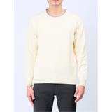 ストレッチウォッシャブル ふわもち編地MIX クルーニット | TAKA-Q MEN | 詳細画像5 