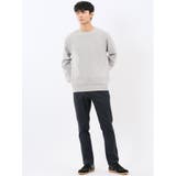 ハンドウォッシャブル ストレッチ シェニールヤーン クルーニット | TAKA-Q MEN | 詳細画像15