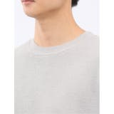 ハンドウォッシャブル ストレッチ シェニールヤーン クルーニット | TAKA-Q MEN | 詳細画像19