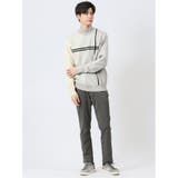 ふわもち 配色 モックネックニット | TAKA-Q MEN | 詳細画像5 