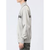 ふわもち 配色 モックネックニット | TAKA-Q MEN | 詳細画像7 