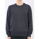 ウォッシャブル ストレッチ 天竺 クルーニット | TAKA-Q MEN | 詳細画像35