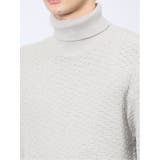 クロスストレッチ ジャガード タートルニット | TAKA-Q MEN | 詳細画像8 