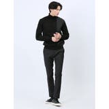 クロスストレッチ 配色切替 タートルニット | TAKA-Q MEN | 詳細画像10 