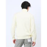 クロスストレッチ 配色切替 タートルニット | TAKA-Q MEN | 詳細画像13 