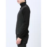 クロスストレッチ 配色切替 タートルニット | TAKA-Q MEN | 詳細画像6 
