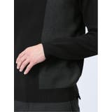 クロスストレッチ 配色切替 タートルニット | TAKA-Q MEN | 詳細画像9 