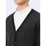 クロスストレッチ Vネック ニットカーディガン | TAKA-Q MEN | 詳細画像19 