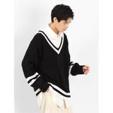 ラインVネック BIGニットプルオーバー | TAKA-Q MEN | 詳細画像14