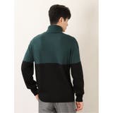 ウォッシャブル ジャガード タートルネックニット | TAKA-Q MEN | 詳細画像23