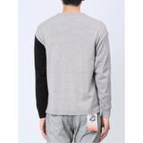 カシミアタッチ パネルクルーニット&長袖Tシャツ アンサンブル | TAKA-Q MEN | 詳細画像20 