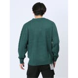 ウォッシャブル グラデーションケーブル クルーネックニット | TAKA-Q MEN | 詳細画像23 