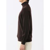 ウォッシャブル ウール混 タートルネックニット | TAKA-Q MEN | 詳細画像34 