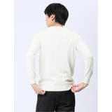 ふわもちタックボーダー クルーニット | TAKA-Q MEN | 詳細画像15 