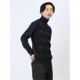ふわもち チェックジャガード タートルネックニット | TAKA-Q MEN | 詳細画像23 