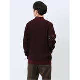 ふわもち ワッフルジャガード モックネックニット | TAKA-Q MEN | 詳細画像13 