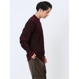 ふわもち ワッフルジャガード モックネックニット | TAKA-Q MEN | 詳細画像14 