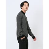 ふわもち ワッフルジャガード モックネックニット | TAKA-Q MEN | 詳細画像4 