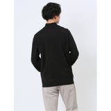 ふわもち ヘリンボンジャガード ハーフZIPニット | TAKA-Q MEN | 詳細画像12 