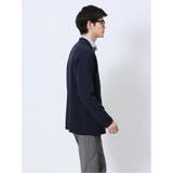 ウォッシャブル 綿混ニット ジャケット | TAKA-Q MEN | 詳細画像14
