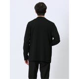 ウォッシャブル 綿混ニット ジャケット | TAKA-Q MEN | 詳細画像3