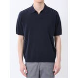 ウォッシャブル 綿混ニット ポロシャツ | TAKA-Q MEN | 詳細画像16