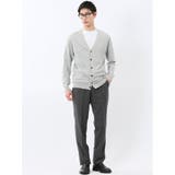 ウォッシャブル バンブーニット Vネックカーディガン | TAKA-Q MEN | 詳細画像5 