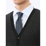 ウォッシャブル ウール混カルゼ柄 ニットカーディガン | TAKA-Q MEN | 詳細画像19