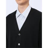 ウォッシャブル ウール混 Vネック ニットカーディガン | TAKA-Q MEN | 詳細画像23 