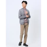 ウォッシャブル ウール混 スタンド ニットカーディガン | TAKA-Q MEN | 詳細画像17 