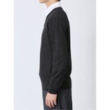 ウォッシャブル ウール混 ジャガード Vネックニット | TAKA-Q MEN | 詳細画像19 