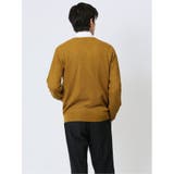 ウォッシャブル ウール混 ジャガード Vネックニット | TAKA-Q MEN | 詳細画像27 