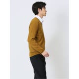 ウォッシャブル ウール混 ジャガード Vネックニット | TAKA-Q MEN | 詳細画像28 