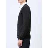 ウォッシャブル ウール混ヘリンボン ニットカーディガン | TAKA-Q MEN | 詳細画像6 