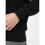 ウォッシャブル ストレッチ パッチワーク柄 モックネックニット | TAKA-Q MEN | 詳細画像10 