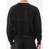 ウォッシャブル ストレッチ チェック柄 クルーニット | TAKA-Q MEN | 詳細画像20 