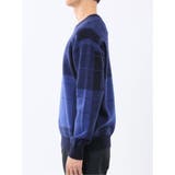 ウォッシャブル ストレッチ チェック柄 クルーニット | TAKA-Q MEN | 詳細画像29 