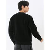 ウォッシャブル ストレッチ ベロア クルーニット | TAKA-Q MEN | 詳細画像3 