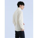 ミドルゲージ タートルネック ニット | TAKA-Q MEN | 詳細画像13