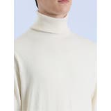 ミドルゲージ タートルネック ニット | TAKA-Q MEN | 詳細画像17