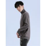 ミドルゲージ タートルネック ニット | TAKA-Q MEN | 詳細画像19