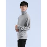 ミドルゲージ タートルネック ニット | TAKA-Q MEN | 詳細画像2