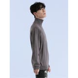 ミドルゲージ タートルネック ニット | TAKA-Q MEN | 詳細画像21