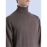 ミドルゲージ タートルネック ニット | TAKA-Q MEN | 詳細画像41